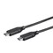 Monoprice Essentials USB Type-C to Type-C 2.0 Cable - 480Mbps_ 5A_ 26AWG_ Black_ 24283 - alternate 5